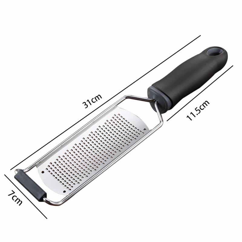 Black Multi-purpose Stainless Steel Sharp Chocolate Cheese grater Vegetable Fruit Tool Vegetable Butter Cooking Kitchen Tool
