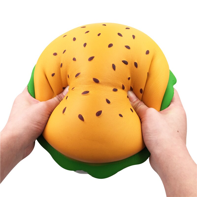 Best Giant Squishy Strawberry Cake Hamburger Hotdog Bowl Food Squishies Home Furnishings Pretend Play Toy