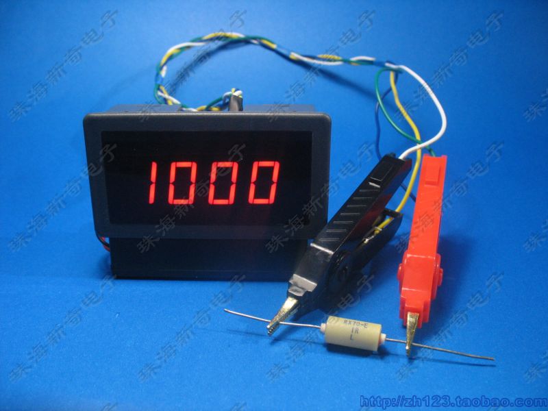 Digital DC Milliohm Meter Kopf Messbereich 2 Ohm Niedrigen Widerstand Tester Ohmmeter vier-draht Messung