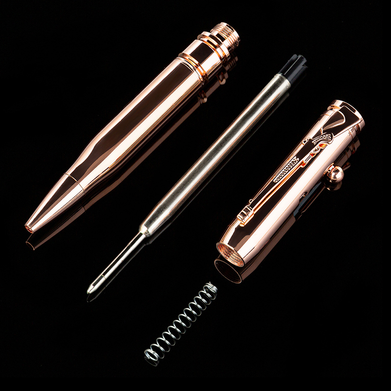 1pc Luxury Heavy Feel Metal Ballpoint Pens School Business Office Signature Roller Pen Writing Student Stationery Supplies