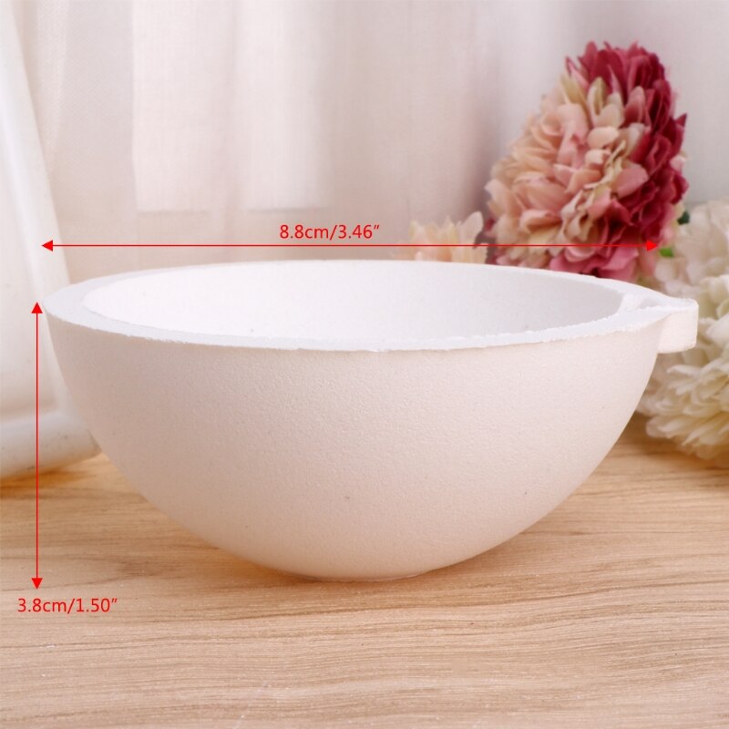 100/250/500/750/1000Gram Quartz Kom Sieraden Apparatuur Smeltkroes Voor Melting Goud Zilver Platina diy Maken Tool: 750Grams