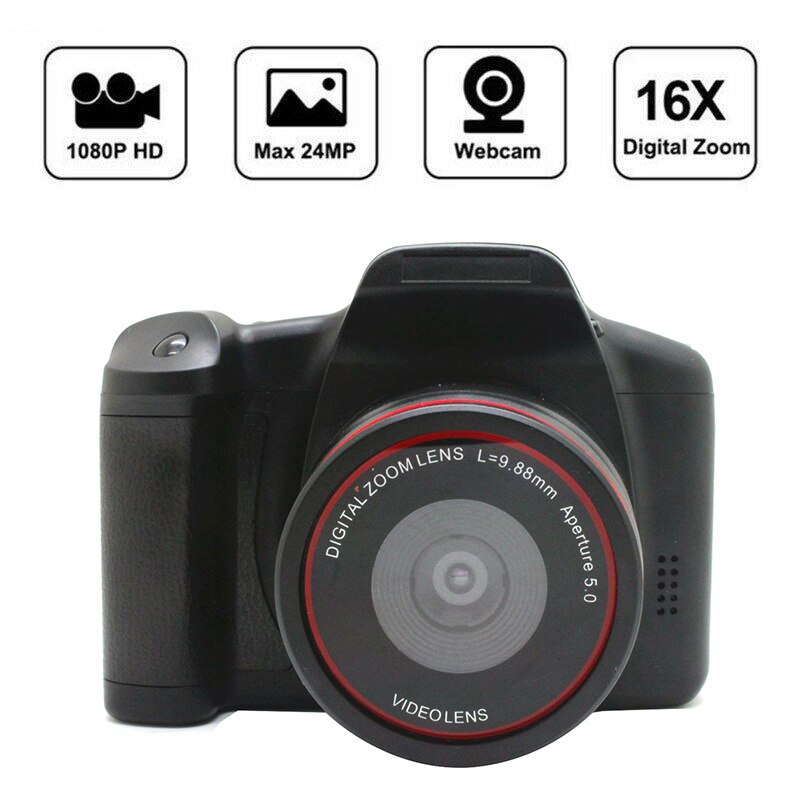 Hd slr kamera tele digitalt kamera 16x zoom av interface digitale kameraer