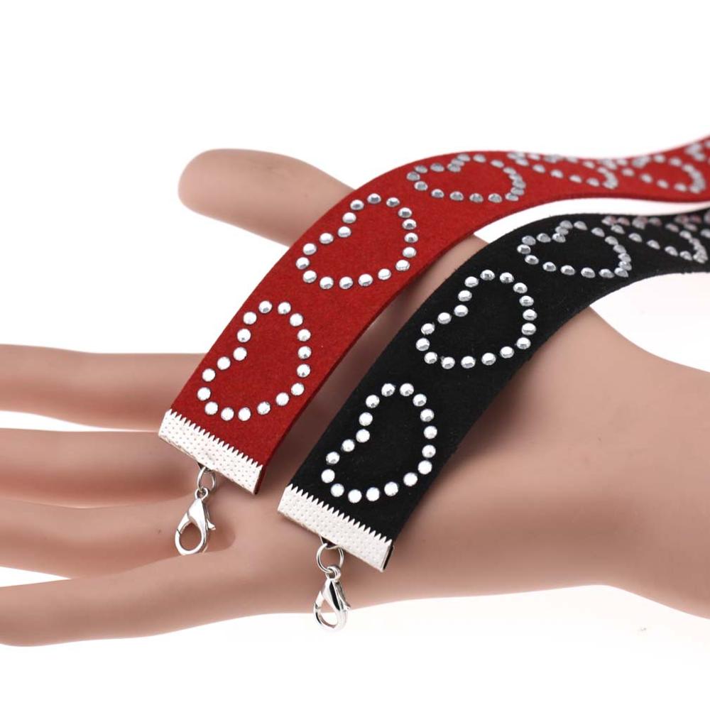 Goth Kleding Harajuku Hart Choker Ketting Liefhebbers Zwart Roze Vriend Y2k Hals Ketting Voor Vrouwen Sieraden