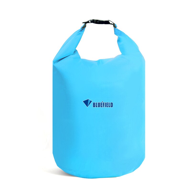 Bluefield 10L 20L draussen Schwimmen Wasserdichte Tasche Camping Rafting Lagerung Trocken Tasche mit Verstellbaren Riemen Haken 5 Farben Wahl
