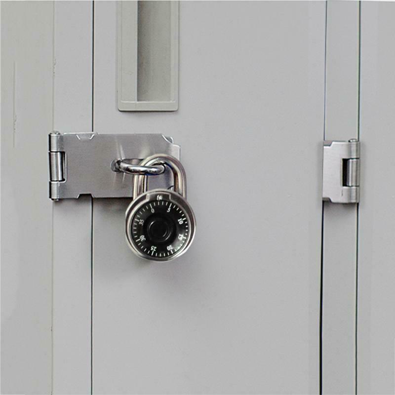 Digit Combination Code Lock Rotary Padlock Safe Round Dial Number Luggage Suitcase Security Bicycle Suitcase Drawer Cabinet