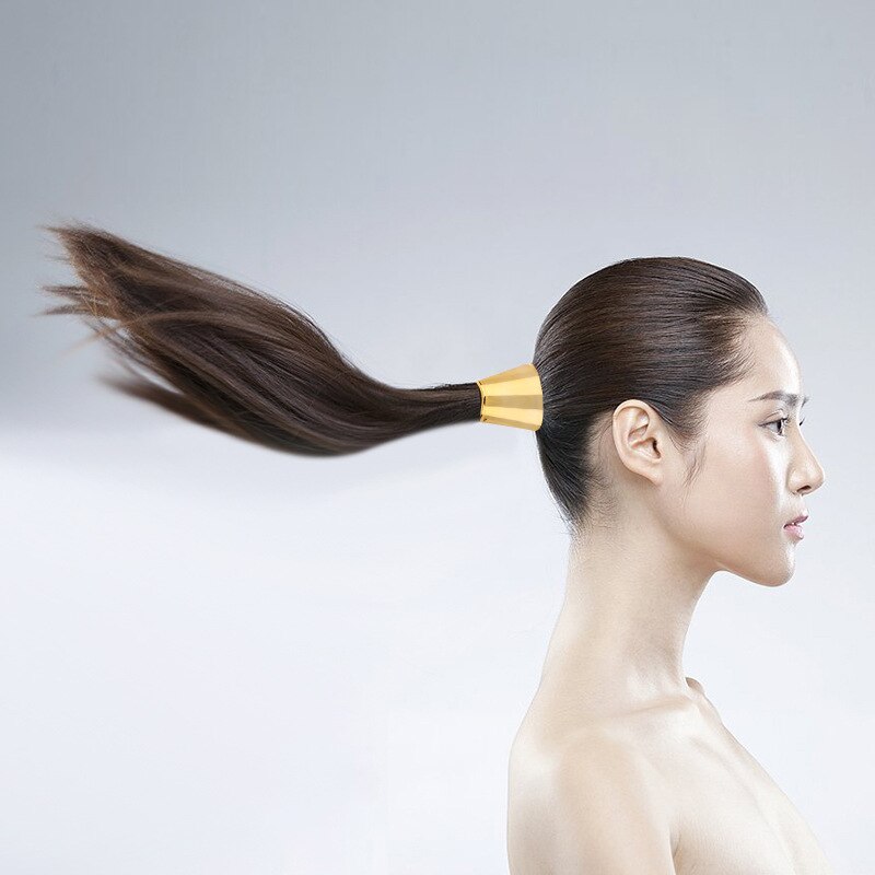 Spiegel Kegel Horn Schachtelhalm Schnalle Klaue Für Mädchen Haar Clips Haar Seil Magie Brötchen Pferdeschwanz Wilden Zubehör Styling Werkzeuge