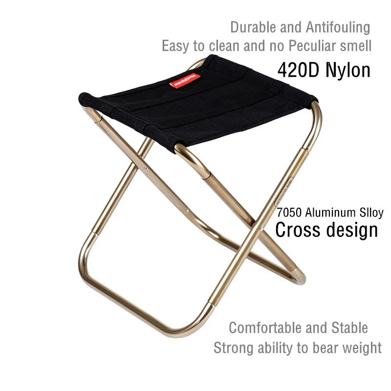 Naturehike Ultra Light Weight Portable Beach Chairs Sturdy Folding Camping Chairs Outdoor Picnic Chairs Aluminum Fishing Chairs