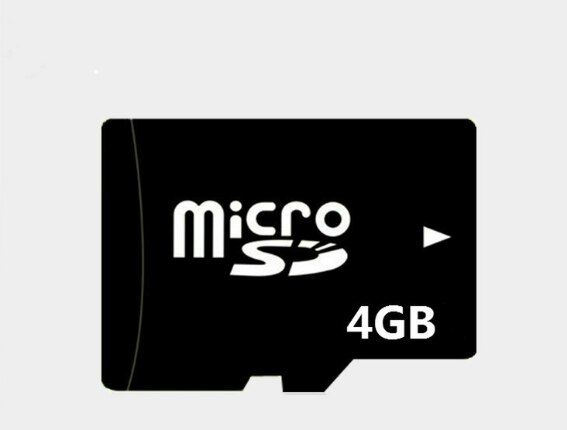 Minneskort 4gb micro sd-kort kort minne microsd tf/sd-kort 4g