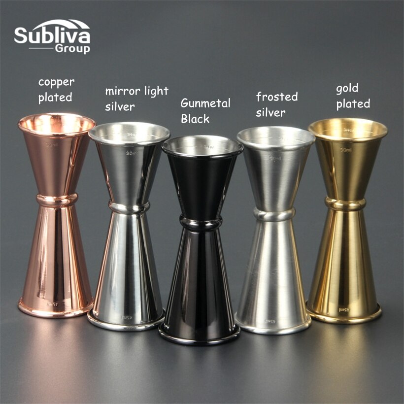 koktajl bar Jigger projekt japońska miarka ze stali nierdzewnej Jigger podwójnie duch barman 1oz/2oz akcesoria barowe