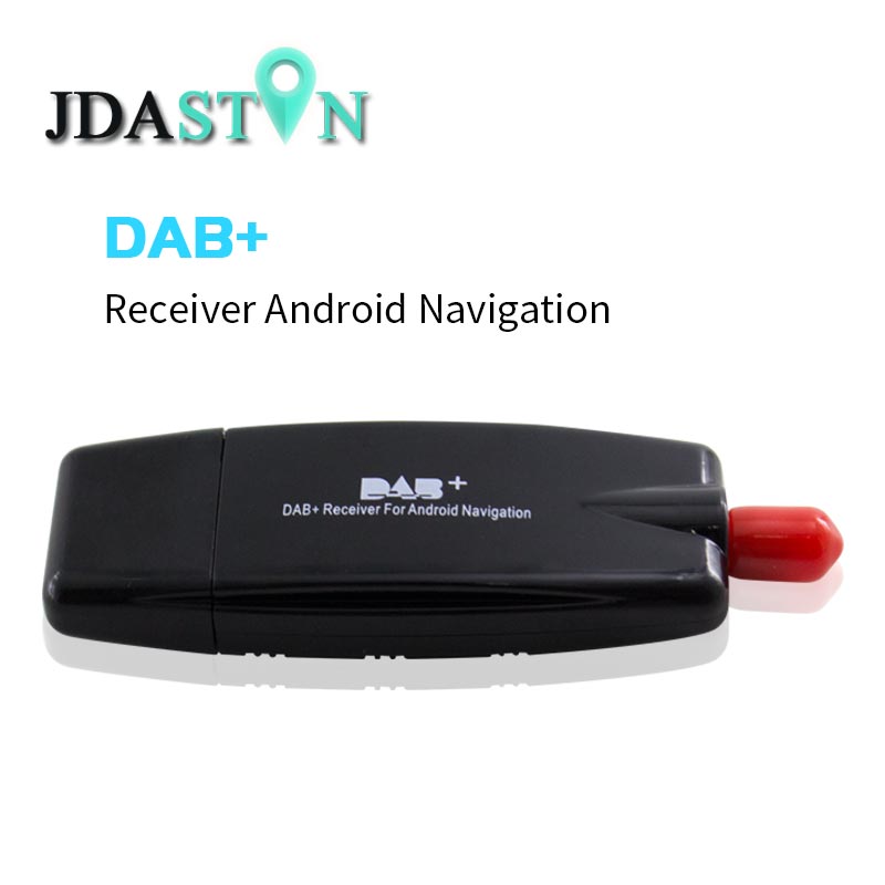 JDASTON USB DAB + Antenne usb dongle voor Android auto dvd-speler mini DAB Antenne voor Android AUTO RADIO DAB toepassing Voor Europa