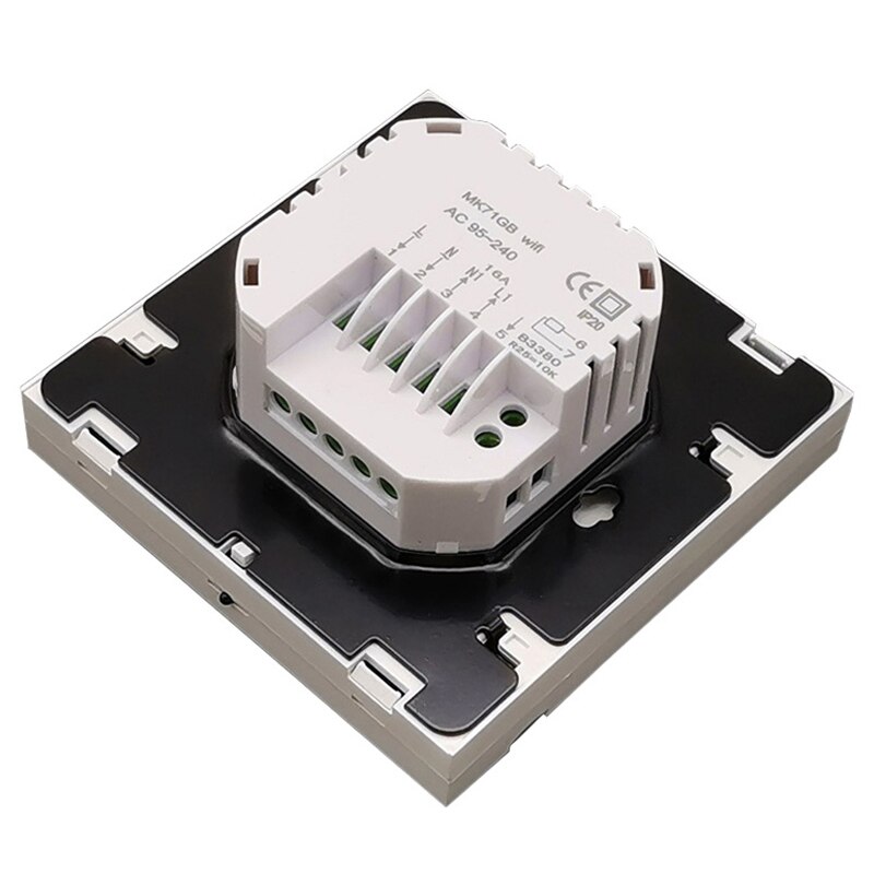 220v 16a digital golvvärme rumstermostat lcd programmerbar eluppvärmning golvtemperaturregulator