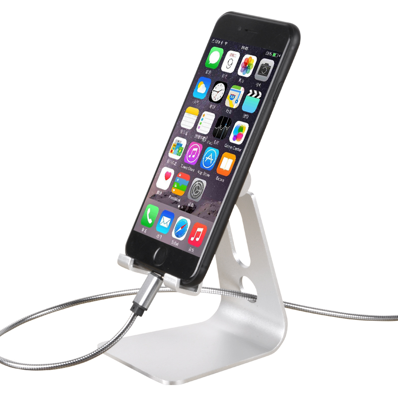 Draagbare Opvouwbare Verstelbare Mobiele Telefoon Stand Tablet Stand Pasonomi Aluminium Cradle Houder Stand voor iPhone/iPad Tabletten