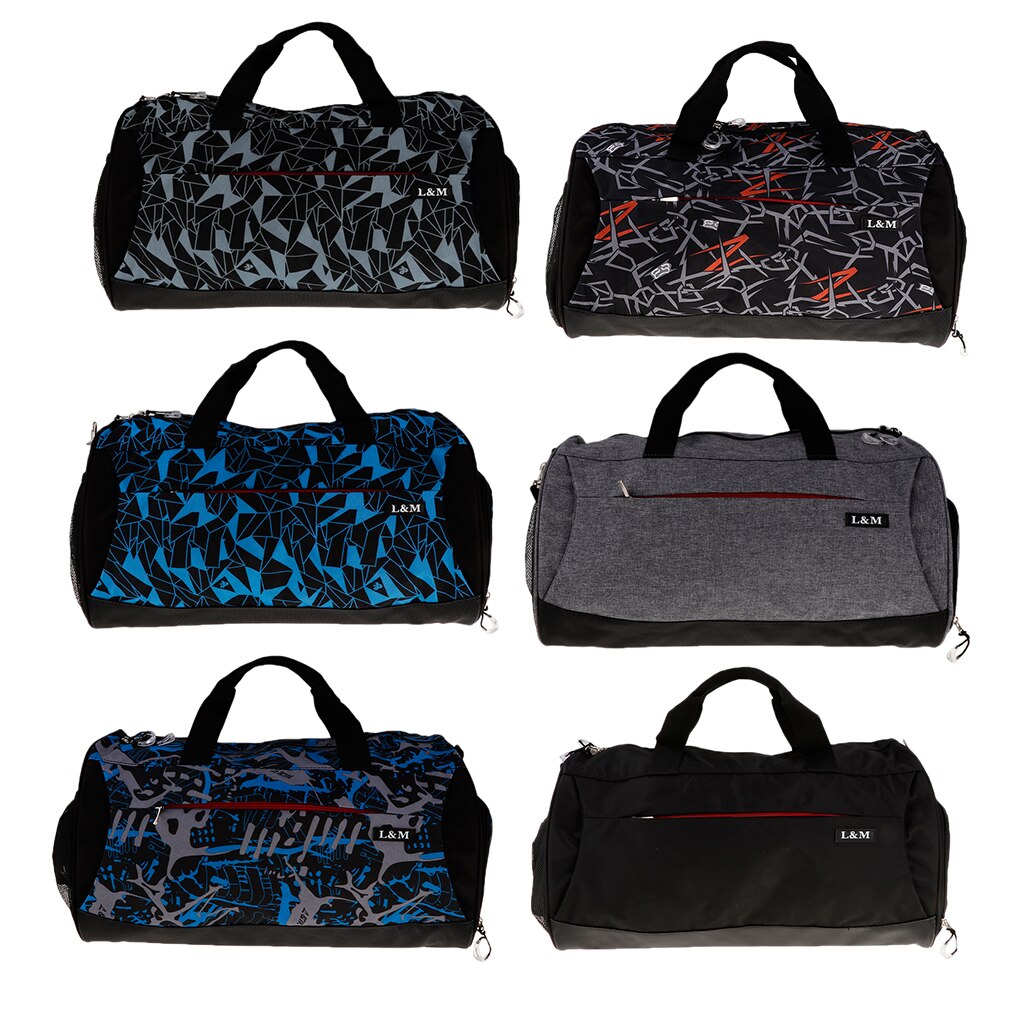 Waterproof Large Gym Bag Travel Shoe Compartment Workout Duffle Hand Bag for beach Swimming Pool Gym Multi-function Sport Bag