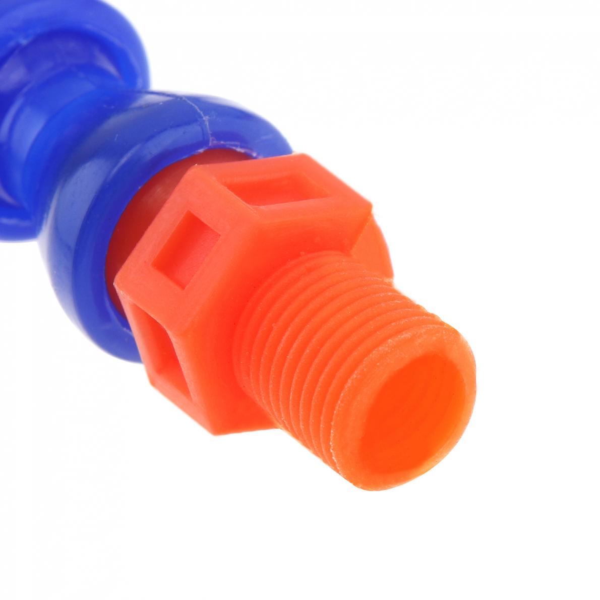 1/8 Inch 300Mm Plastic Flexibele Water Olie Koeling Buis Met Ronde Kop Nozzle Voor Cnc Machine/Frezen/draaibank