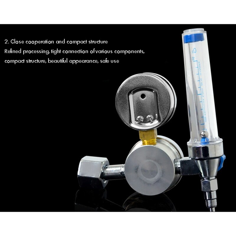 Fashionoxygen Flow Meter Absorber Regulator With 2... – Vicedeal