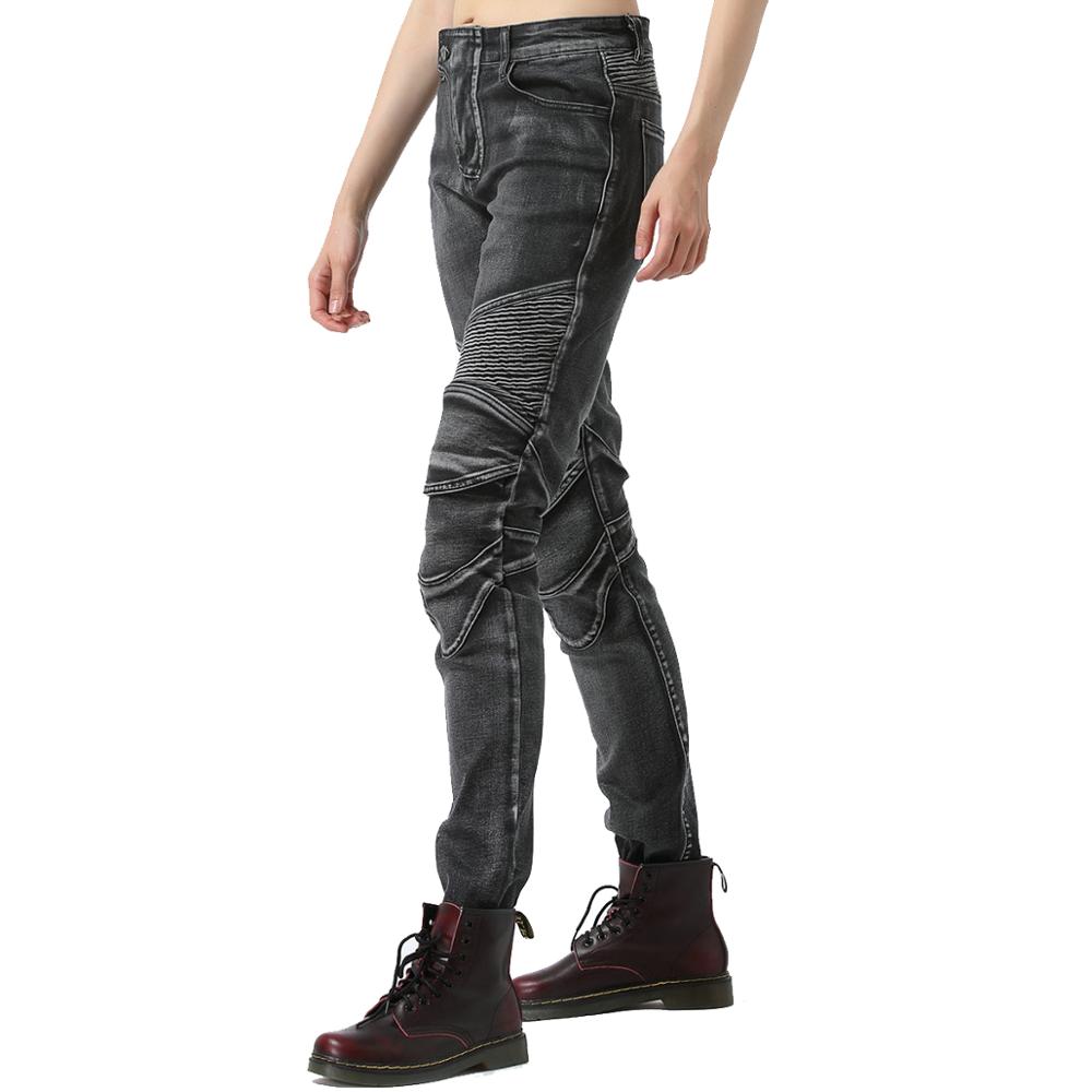 Biker Jeans for Women Motorcycle Riding Pants Motorbike Heavy Duty Overpants With 4 X CE Armored Upgrade Knee Hip Pads