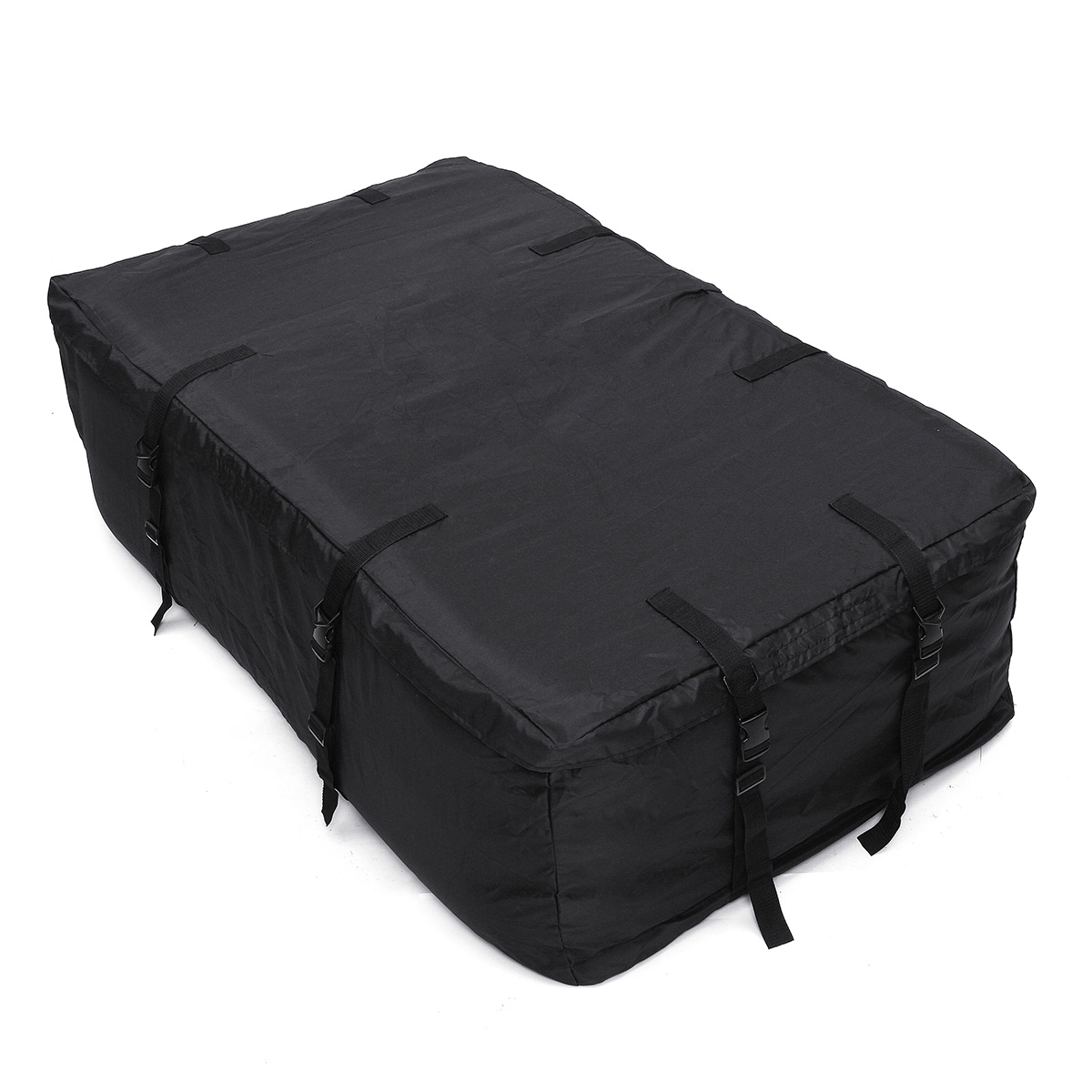 Suporte para telhado de carro 145x80x45cm, suporte para carga à prova d' água para bagagem e armazenamento de viagem van suv para carros
