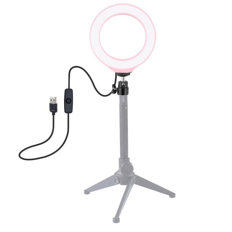 4,7 Zoll 12cm USB LED Ring Vlogging Fotografie Video Lichter Selfie Ring Licht Füllen Licht Für IPhone Für Video fotografie