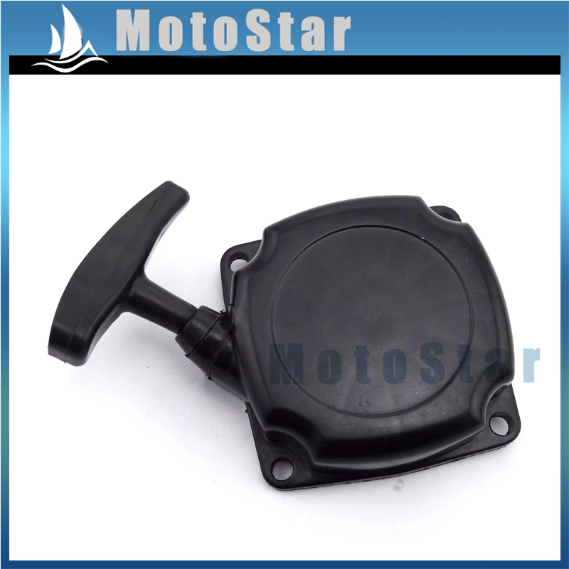 Pull Start Repeteerstarter + Claw Pawl Cog Voor 2 Takt 33cc 36cc 43cc 49cc Motor Benzine Gas Goped Stand up Scooter Gsmoon