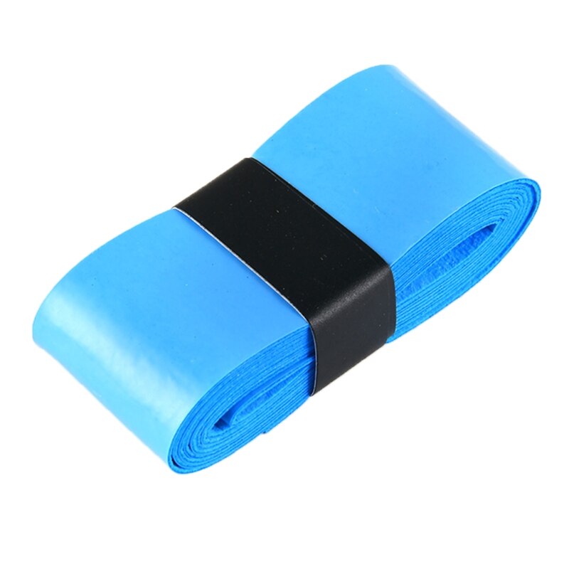 60 Pcs Tennis Racket Overgrips Anti-skid Tape Wraps Fishing Rod Badminton Racquet Non-Slip Sweatband M5TC: Blue