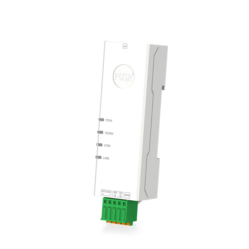 PUSR "lápiz labial" tamaño carril Din serie RS485 RS232 a Ethernet Modbus RTU a TCP puerta de enlace compatible con computación de bordes MQTT USR-DR132/134