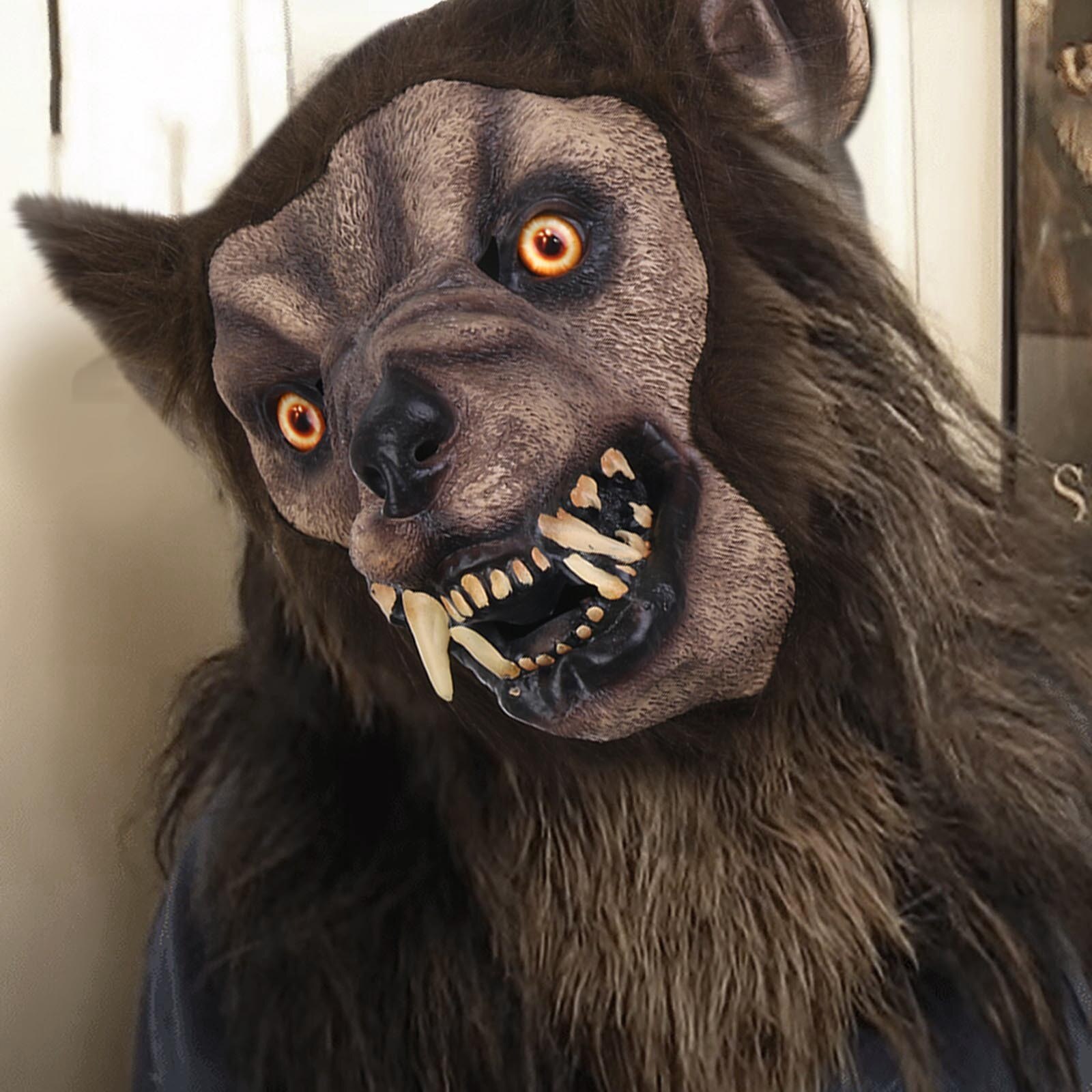 Weerwolf Hoofddeksels Kostuum Grappig Speelgoed Masker Wolf Masker Volwassen Kinderen Speelgoed Masker Hoofddeksels Kostuum Speelgoed Антистресс