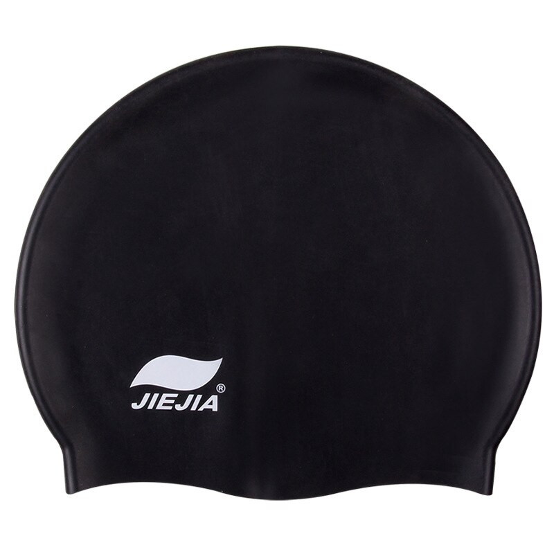 Adults Swimming Caps Ear Protection Men Women Long Hair Waterproof Swim Pool Cap Ear Protect Large Diving Hat Wholesale: black