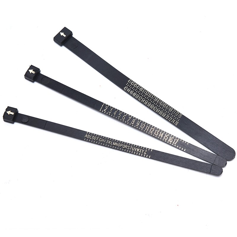 Measuring Finger Standard Ring Sizer US/Europe/UK Tape Ruler Jewelry Accessory Finger Size Measure Gauge Tool