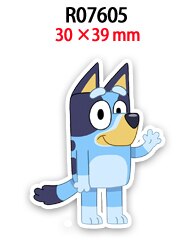 Bluey Australia Cartoon Planar Resins For Bow Hair Handamde Earring Decor Material 30pcs/lot R0759 R0760 R0761: R07605