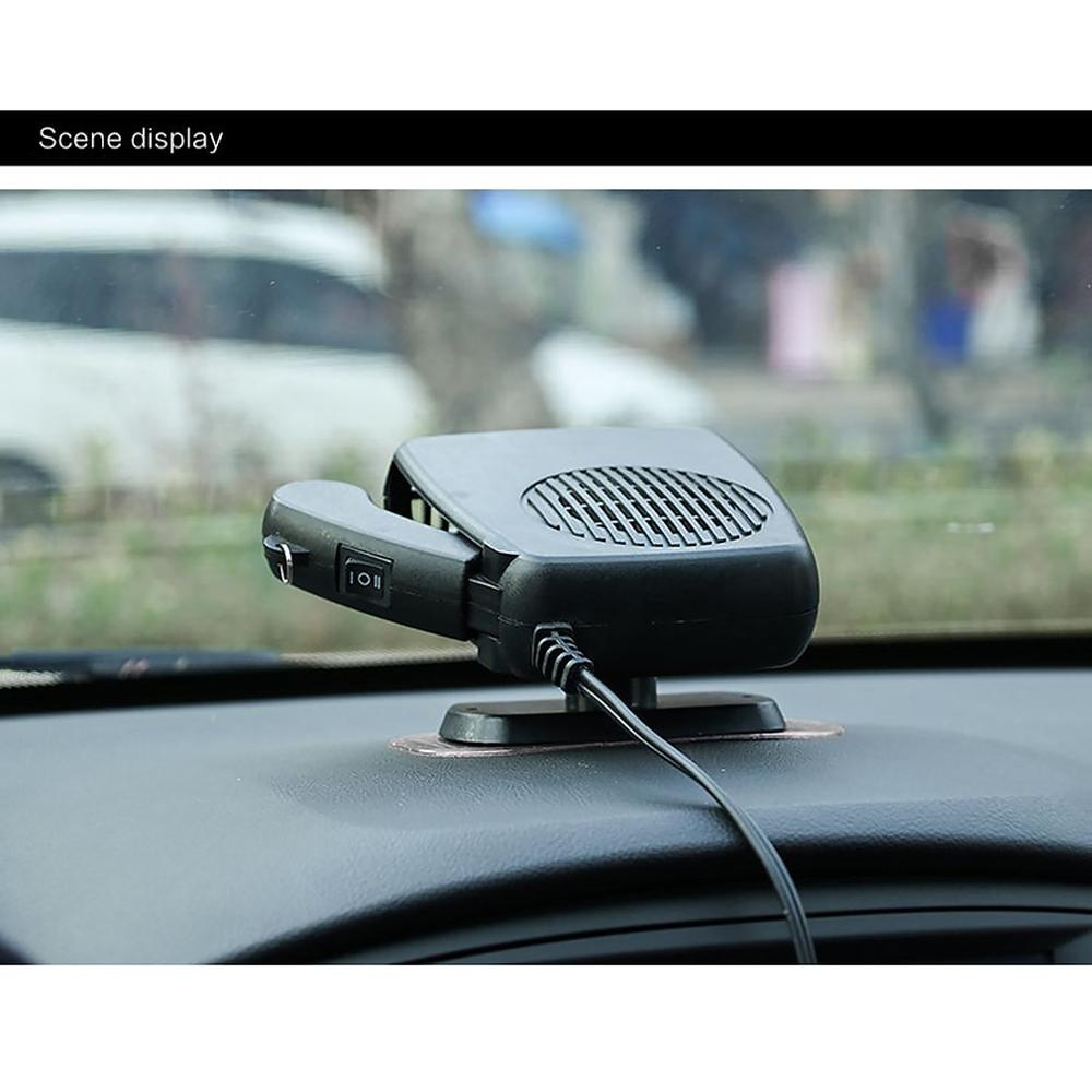 Chauffage électrique pour voiture, 12V, 200W, dégivrage, désembuage, pour camping-Car, remorque, camion, bateau, envoi rapide