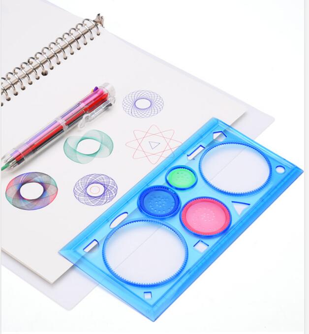 Doki 22 -piece spirograph drawing toy set, locking gear wheels, painting drawing accessories, creative educational toy spirographs