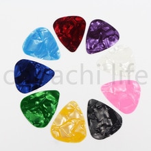 12 piezas nuevas púas acústicas Plectrum celuloide eléctrico suave guitarra accesorios 0,5mm YS-BUY
