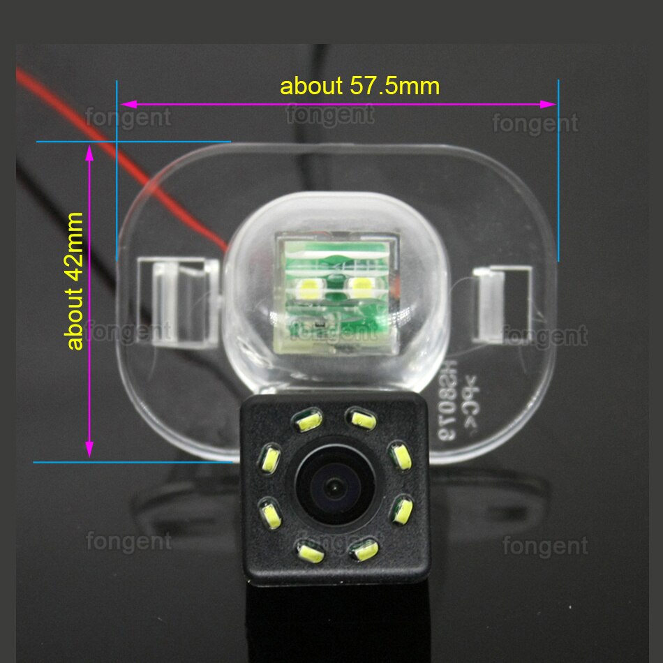 170 Degree 1920x1080P HD AHD Vehicle Rear View Reverse Camera For Hyundai Verna Solaris Sedan Kia Forte K3 Accent ix20 Venga