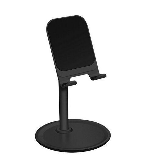 Neue Schreibtisch praktisch Halfter Stehen Für IPhone IPad, Einstellbare Metall Schreibtisch Tablette Halfter Universal- Tisch praktisch Stehen: schwarz