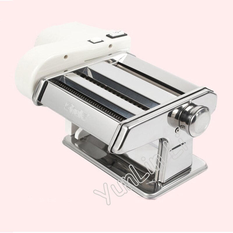 Household Pasta Machine Dough Sheeter Stainless Steel Small Electric Full Automatic Noodles Cutting Rolling Maker Machine