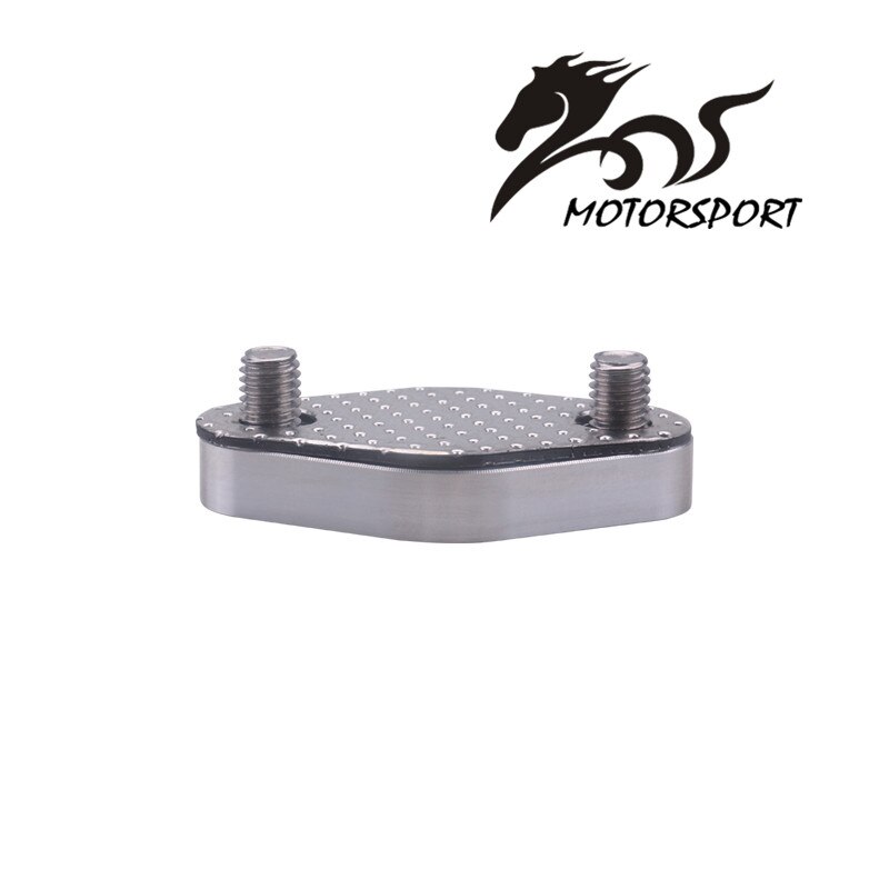 LS EGR Delete Intake/Exhaust Block Off Plate for Silverado 4.8L 5.3L 6.0L LQ4 Aluminum