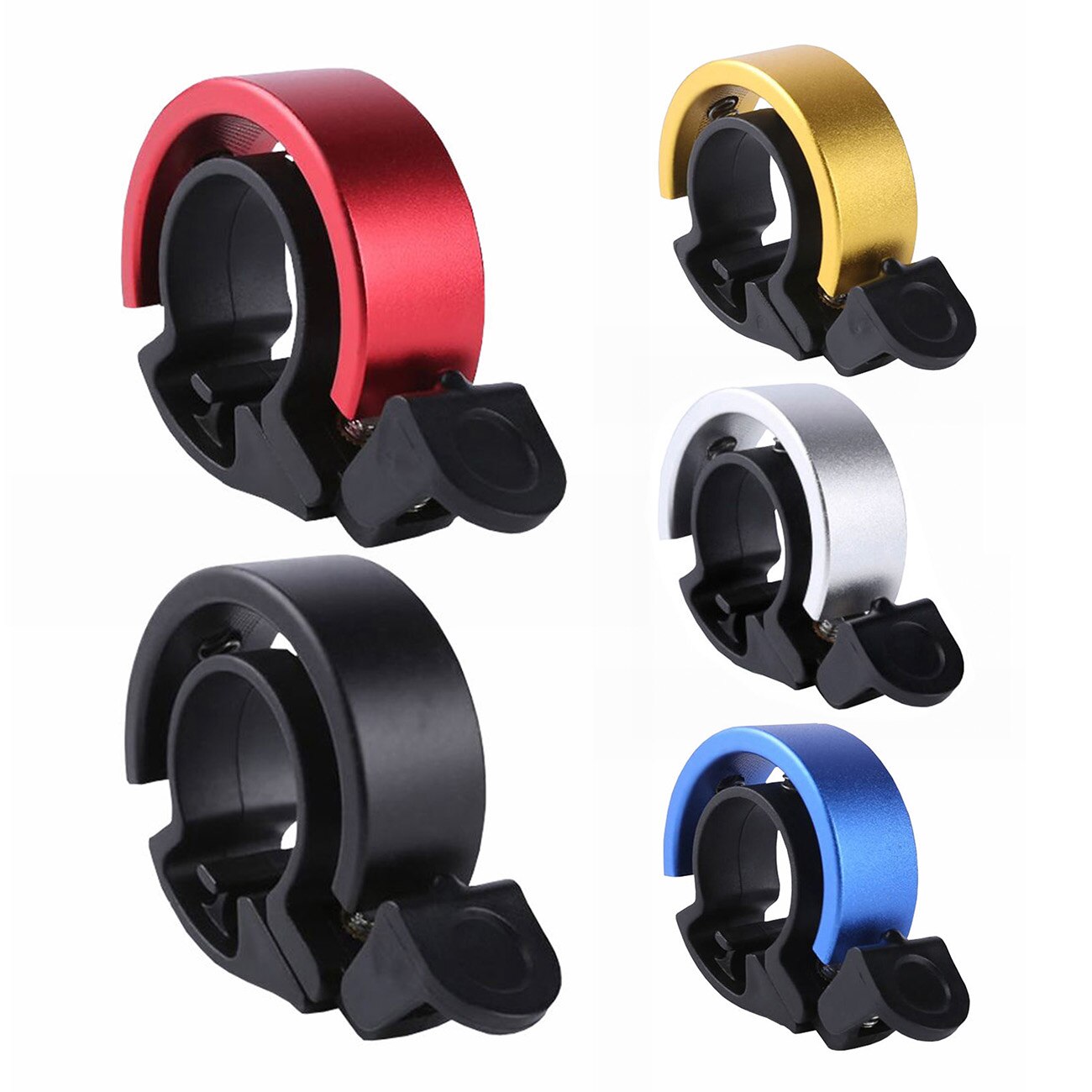 Sonnette De Vélo Biike - Aluminium, Forte Sonorité, Pour VTT, Vélo De Route, Guidon 22.2mm - 11