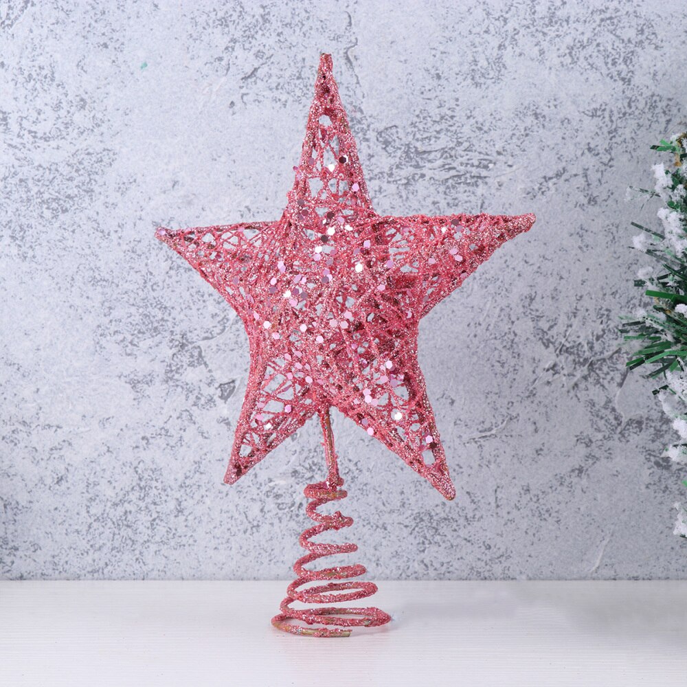 20cm Christmas Tree Iron Star Topper Glittering Ch... – Vicedeal