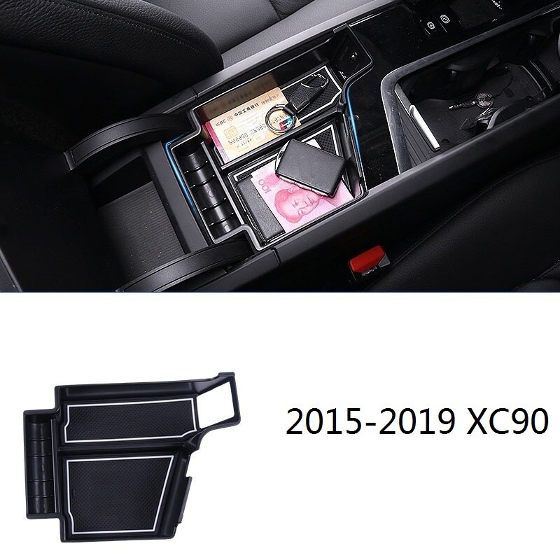 Suitable for Volvo XC90 model xc90 central armrest box storage box car accessories