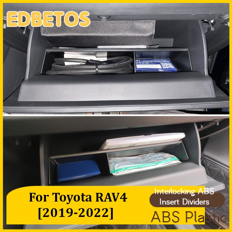 Center Console Organizer For Toyota RAV4 XA50 2022 Center Console Storage Box Organizer Tray Interior Accessories