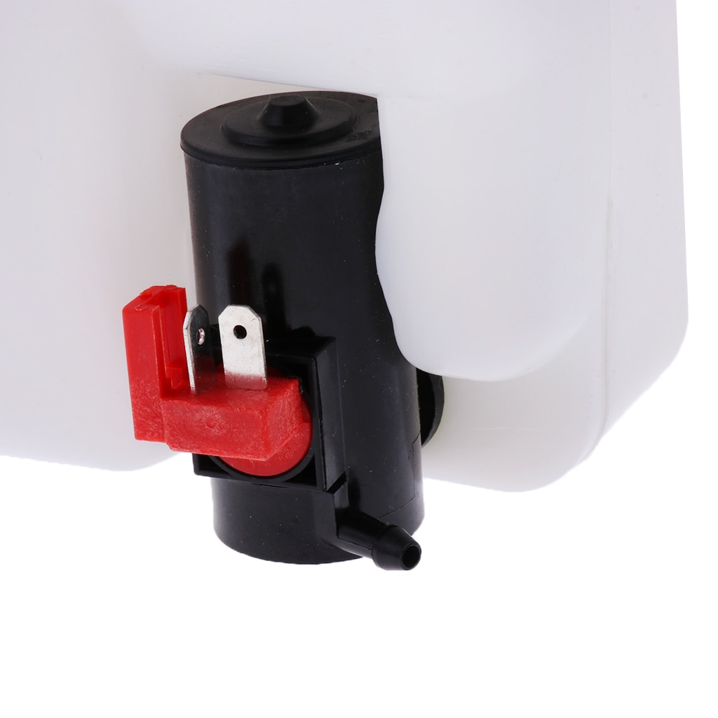 Limpiaparabrisas Universal de 12V, botella de líquido, depósito de agua, manguera de tanque, interruptor de chorro, juego completo