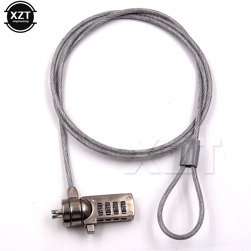Aankomst 4 Digit Beveiliging Wachtwoord Computer Lock Anti-diefstal Ketting Voor Notebook PC Laptop anti-diefstal slot