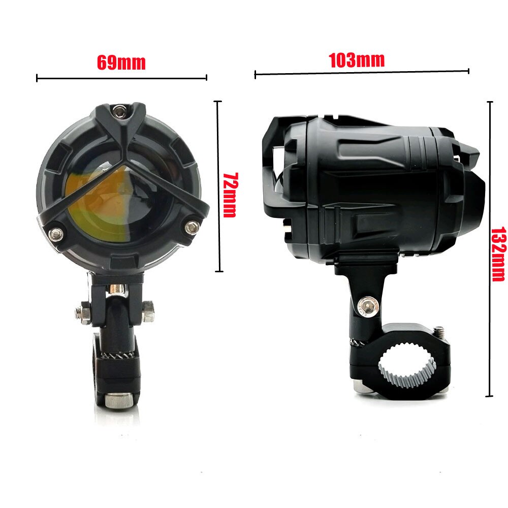 Motorrad LED Scheinwerfer Scheinwerfer Für BMW R1200GS ADV F800GS F650 K1200S LED Hilfs Nebel Lichter Faro LED Moto Assemblie Lampe