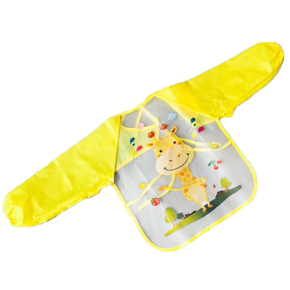 Baby Lätzchen Wasserdicht Kind Essen Kleidung kinder Langen Ärmeln Fütterung Kittel Bib Baby Schürze Bandana Lätzchen baby lätzchen neugeborenen