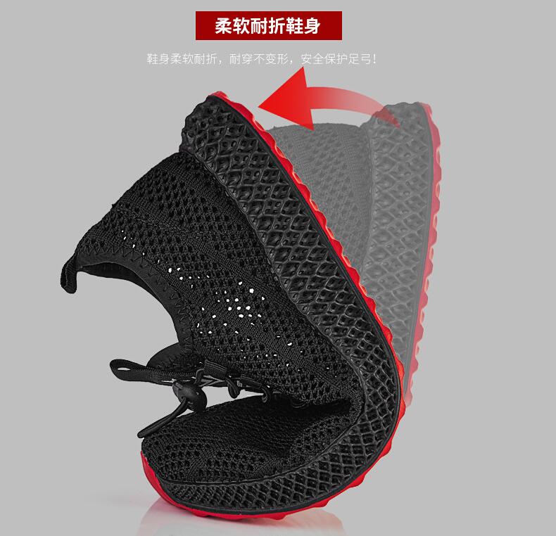 Herenschoenen zomer sneakers ademende casual schoenen veterschoenen heren mesh flats schoen lichtgewicht wandelschoenen qxy -071