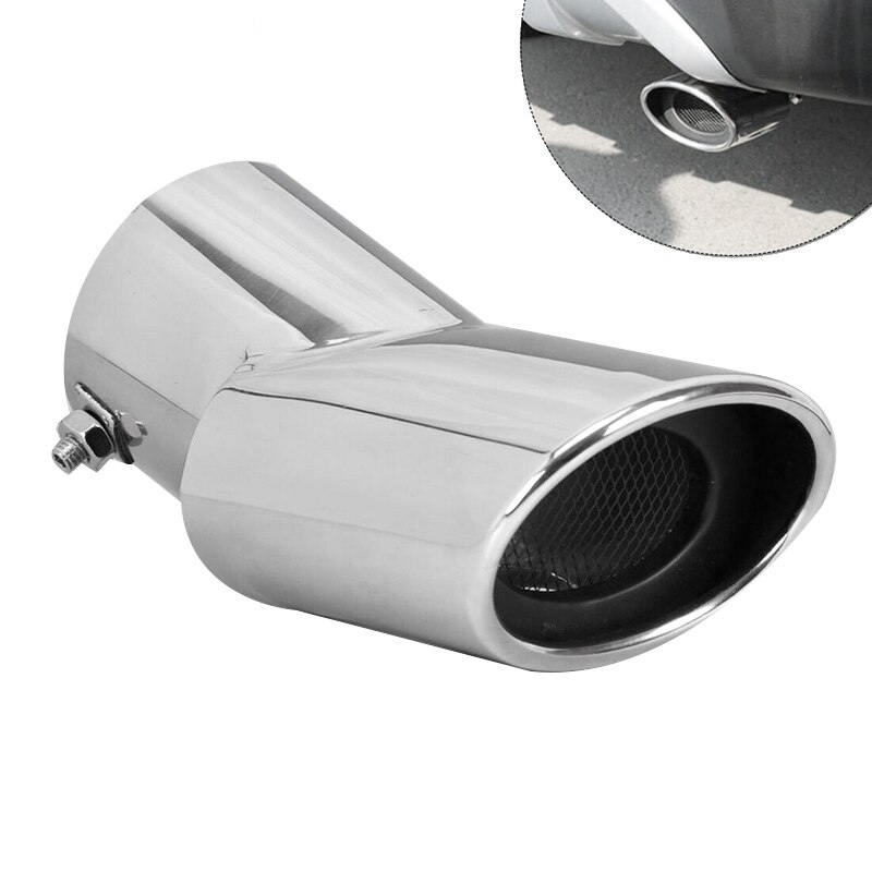 Silenciador de escape trasero de acero inoxidable para coche, pieza de tubo de extremo para Hyundai Venue