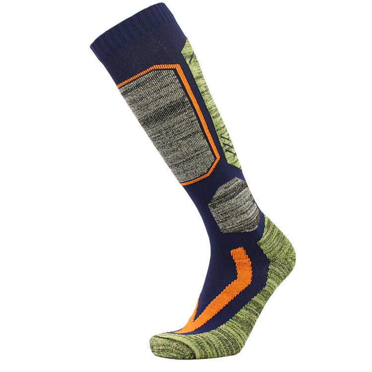 hiver chaussettes de Ski hommes femmes en plein air Sport chaussette cyclisme snowboard randonnée Ski chaussettes plus épais coton thermochaussettes: Style 1 / Eu 35-39