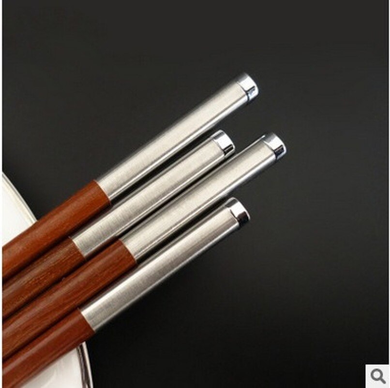 Custom chopsticks natural unpainted and wax-free solid wood chopsticks