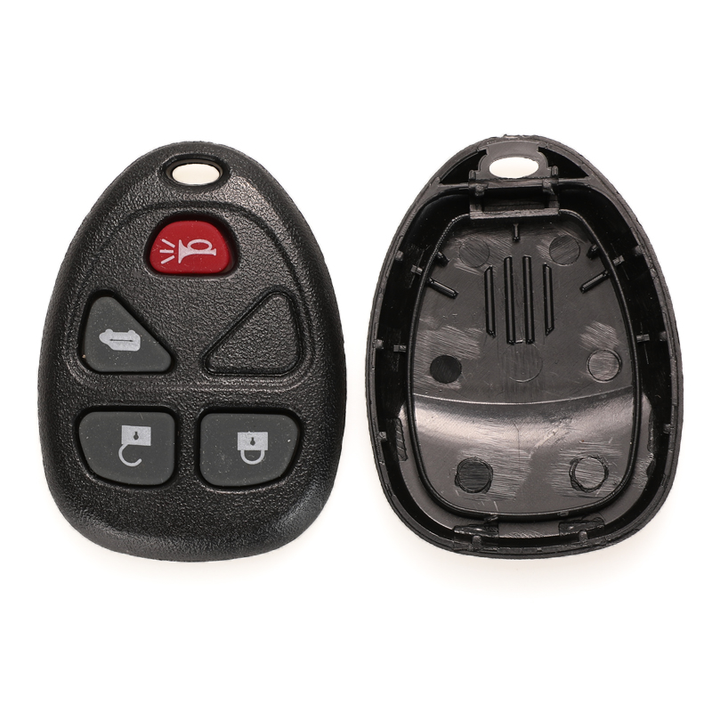 jingyuqin 3 Buttons No Chip Blank Remote 2 + 1 Panic Key Shell Case Cover For Buick Hummer H3 GMC For Chevrolet Colorado Isuzu: E