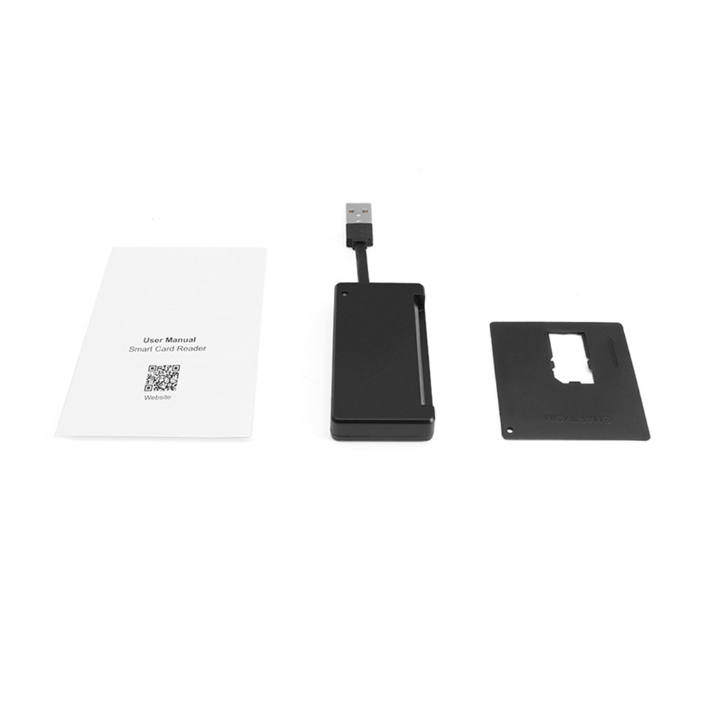 USB 2.0 Smart Card Reader Memory for IC ID Bank Card EMV Electronic DNIE SIM Cloner Connector Adapter for PC Computer